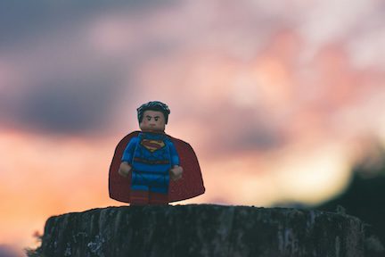 Lego Superman Photo by Esteban López on Unsplash