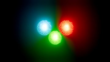 color orbs Soheb Zaidi on Unsplash